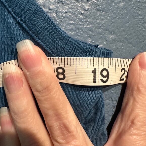 Natural Reflections Medium Tie Dyed Midi Dress 100% Cotton Ombre Scoop Hem Boho - Picture 5 of 6